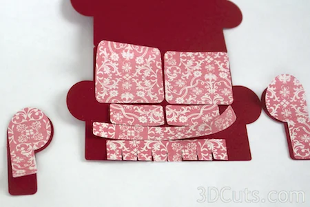 3DCuts.com, Marji Roy, 3D cutting files in .svg, .dxf, and pdf. formats for use with Silhouette and Cricut cutting machines, paper crafting files, Couch Card, Sofa Card, A2 Card