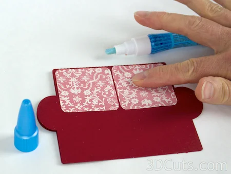 3DCuts.com, Marji Roy, 3D cutting files in .svg, .dxf, and pdf. formats for use with Silhouette and Cricut cutting machines, paper crafting files, Couch Card, Sofa Card, A2 Card