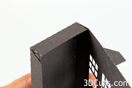 3DCuts.com, Marji Roy, 3D cutting files in .svg, .dxf, and pdf. formats for use with Silhouette and Cricut cutting machines, paper crafting files, Ledge Village Haunted House Series