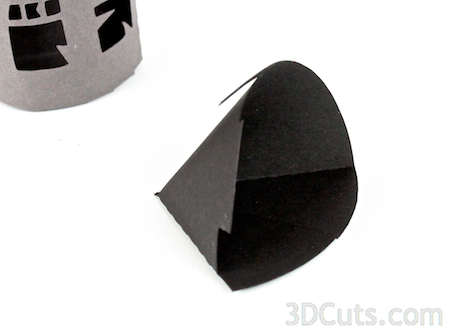 3DCuts.com, Marji Roy, 3D cutting files in .svg, .dxf, and pdf. formats for use with Silhouette and Cricut cutting machines, paper crafting files, Ledge Village Haunted House Series