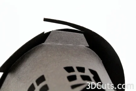 3DCuts.com, Marji Roy, 3D cutting files in .svg, .dxf, and pdf. formats for use with Silhouette and Cricut cutting machines, paper crafting files, Ledge Village Haunted House Series
