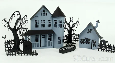Combined with Haunted Mansion cutting file.