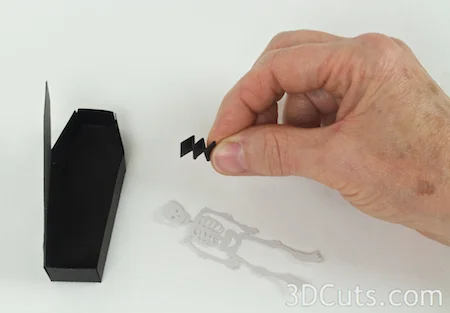 3DCuts.com, Marji Roy, 3D cutting files in .svg, .dxf, and pdf. formats for use with Silhouette and Cricut cutting machines, paper crafting files, Ledge Village Haunted House Series