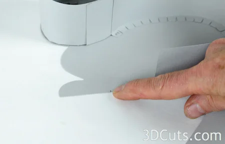 3d Cats by 3dCuts.com, Marji Roy, 3D cutting files in .svg, .dxf, and .pdf formats for use with Silhouette and Cricut cutting machines, paper crafting files, Halloween, Cozy Kitty, Classy Cat