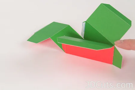 Advent Calendar Tree by Marji Roy of 3dcuts.com, 3D cutting files in .svg, .dxf, and .pdf formats for use with Silhouette and Cricut cutting machines, paper crafting files for Christmas