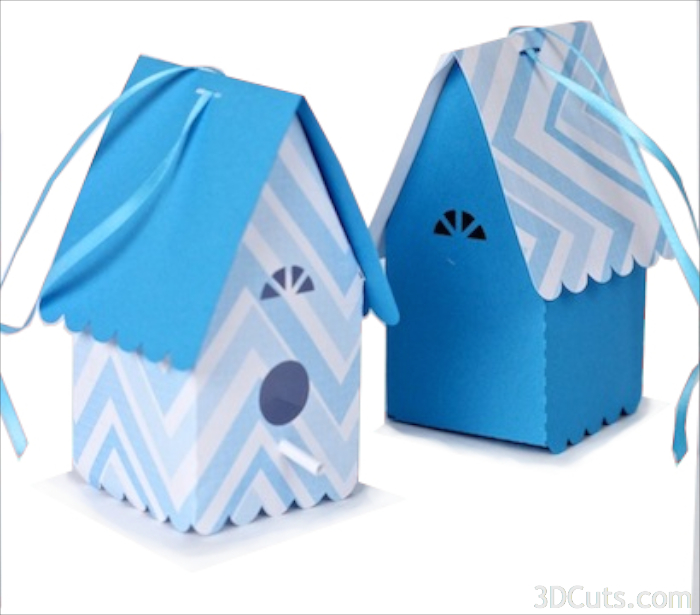 Bird House Scalloped