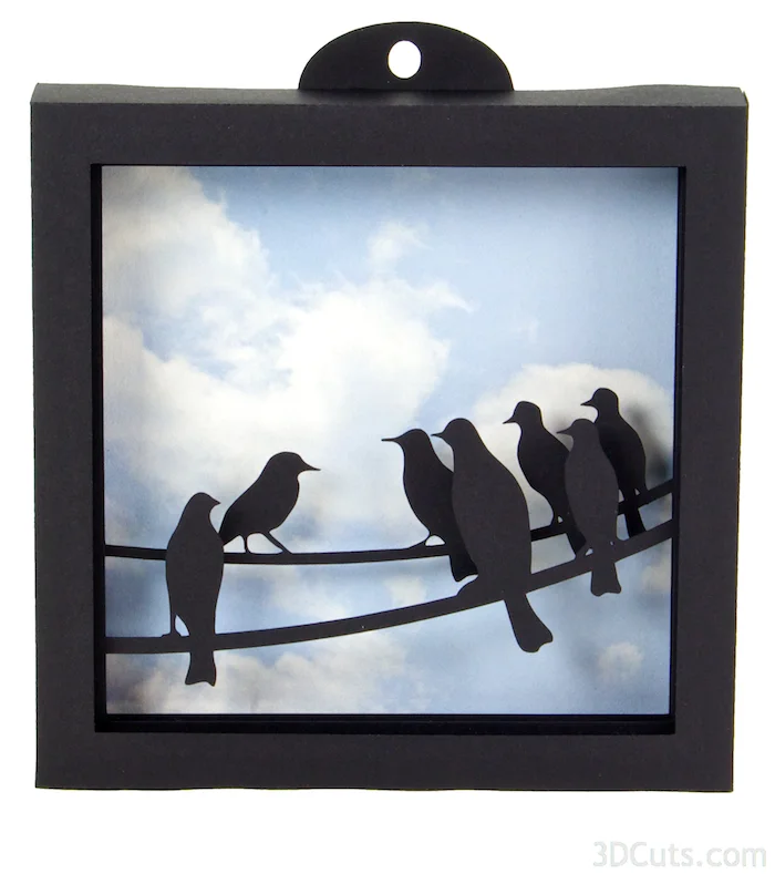 Download Two Bird Shadow Boxes 3dcuts Com