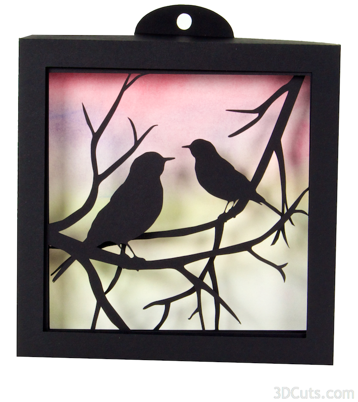 Download Two Bird Shadow Boxes 3dcuts Com