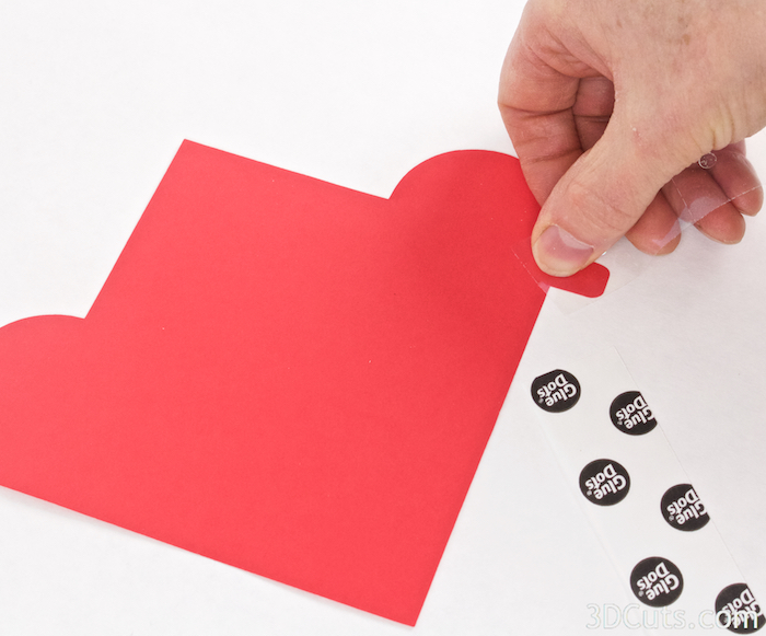 svg cutting files for Silhouette and Cricut Cutting machines. Birthday card Valentine's Day Wreath by Marji Roy of 3dcuts