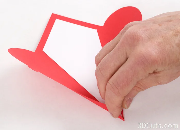 svg cutting files for Silhouette and Cricut Cutting machines. Birthday card Valentine's Day Wreath by Marji Roy of 3dcuts