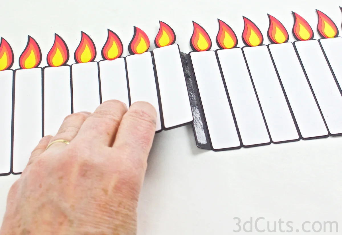 svg greeting card cutting files for Silhouette and Cricut Cutting machines. Birthday card by Marji Roy of 3dcuts.com