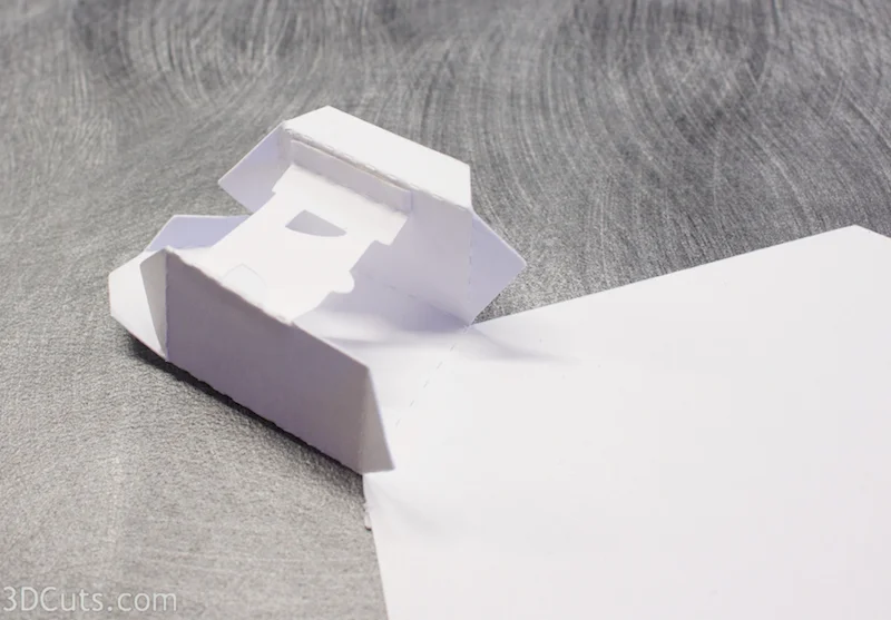 Ledge Village by 3DCuts.com, Marji Roy, 3D cutting files in .svg, .dxf, and pdf. formats for use with Silhouette and Cricut cutting machines, paper crafting files, Ledge Village School