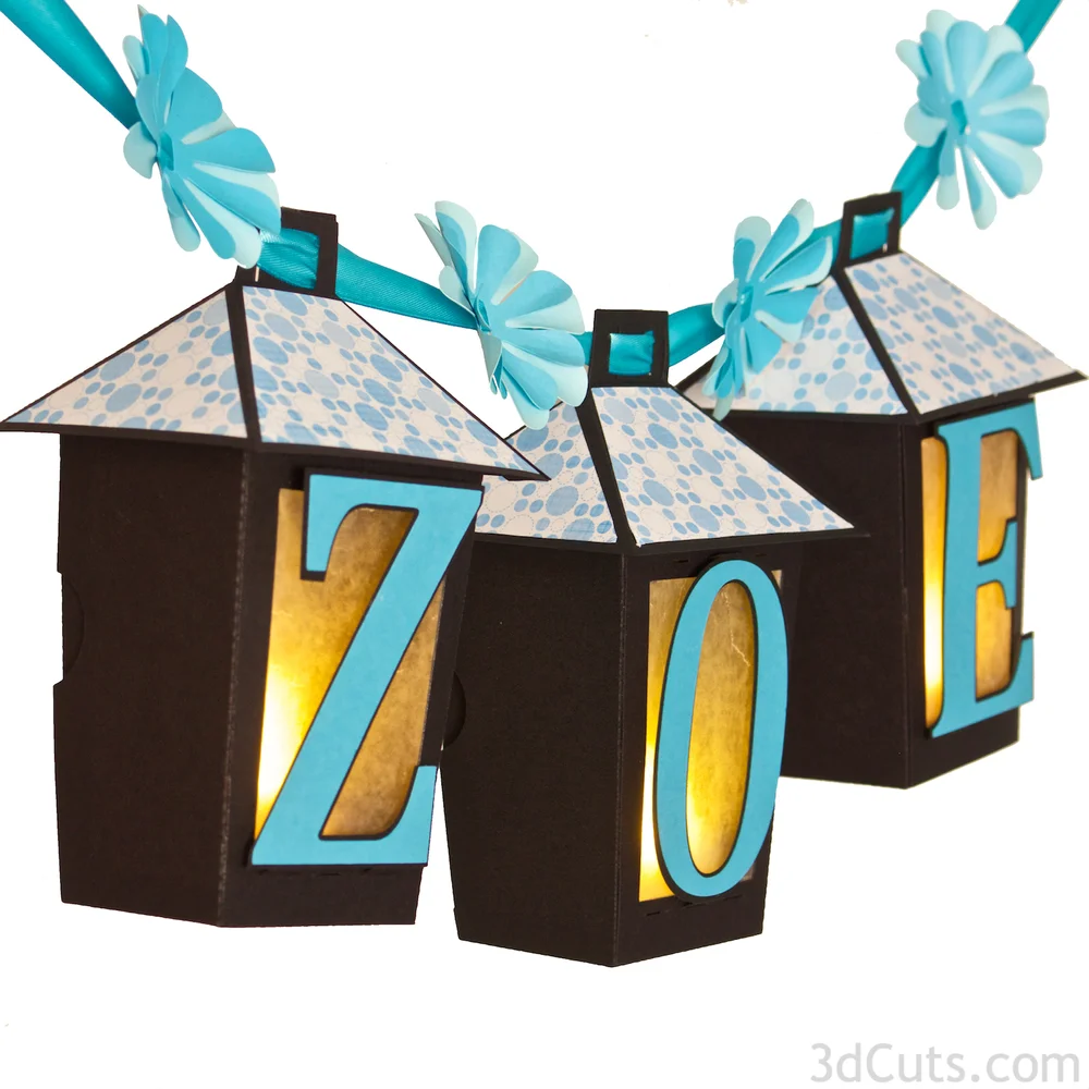 Download Lantern Banner Complete Set 3dcuts Com