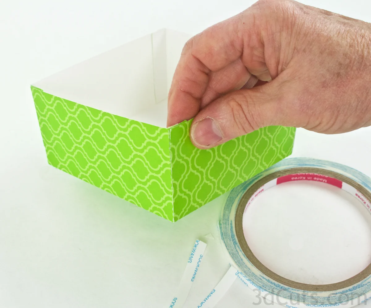 Monogram Boxes by 3dcuts.com SVG cutting files for Silhouette and Cricut
