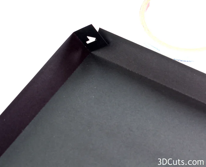 Heron Cove Shadow box Tutorial by Marji Roy of 3dcuts.co m. Cutting files in svg, pdf, and dxf formats for paper cutting using Silhouette and Cricut cutting machines