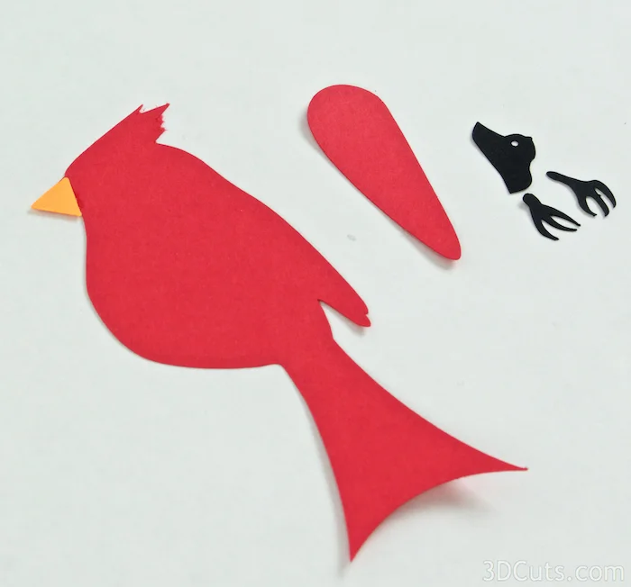 Cardinal in Pines Shadow box by Marji Roy of 3dcuts.com. This is a cutting file for use on Cricut and Silhouette cutting machine. It is made from card stock. Files available in svg, pdf, png and pdf formats.