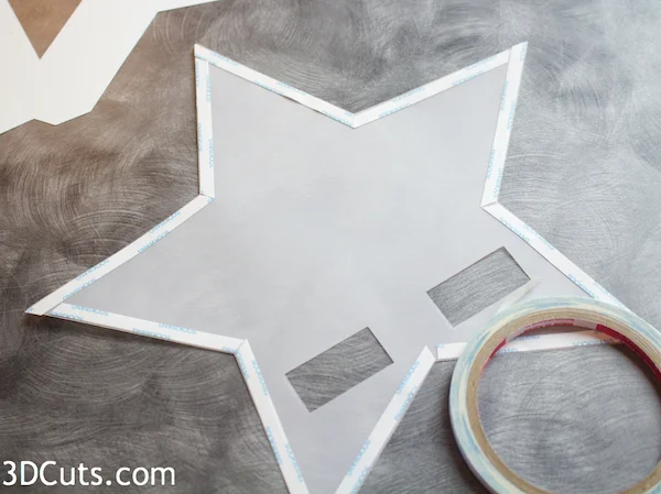 3d Star Nativity Shadow Box cutting files in SVG, pdf, png, and dxf formats, with LED back lights. Designed by Marji Roy of 3dcuts.com for Silhouette and Cricut cutting machines