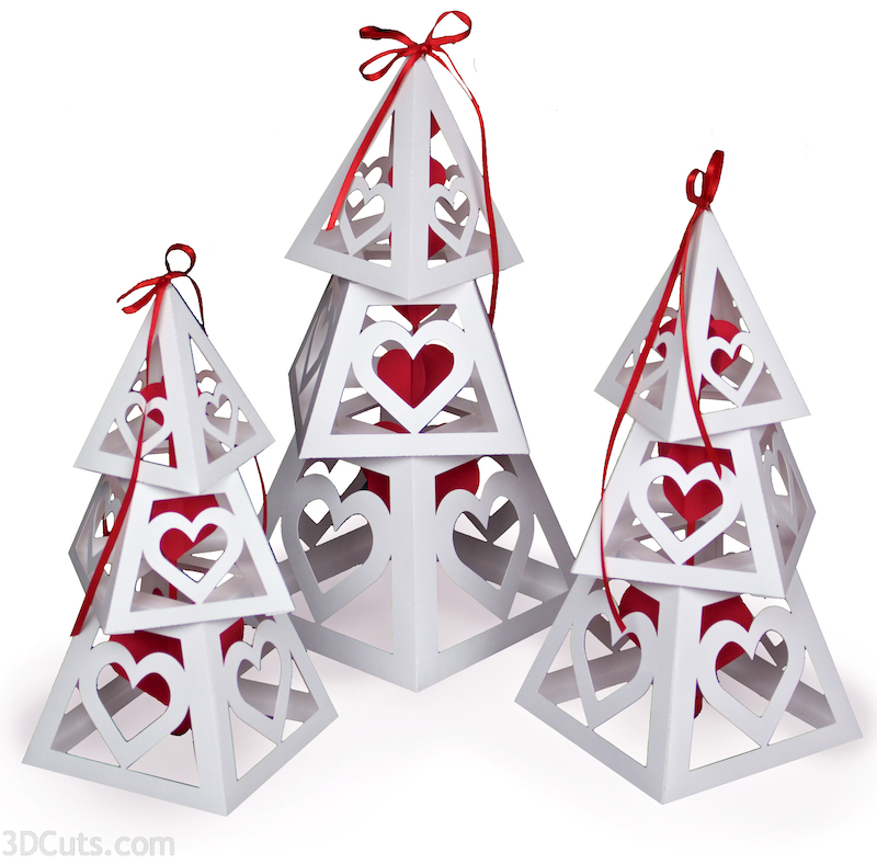 Download Heart Valentine Projects 3dcuts Com PSD Mockup Templates