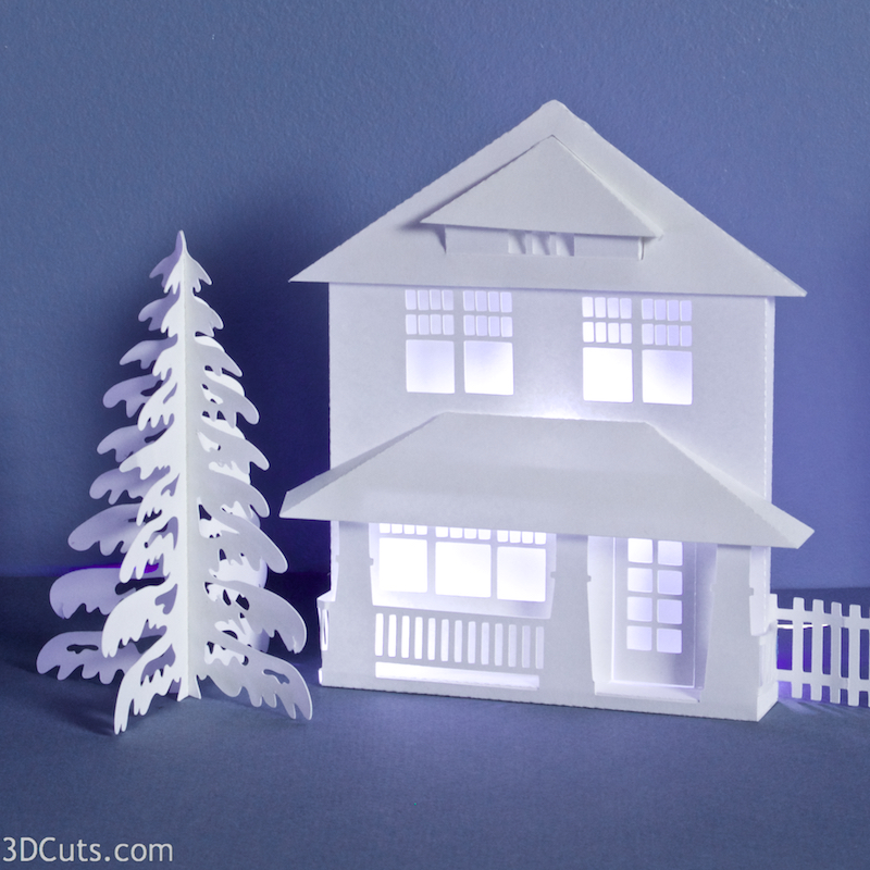 Download Ledge Village Fullerton House Tutorial 3dcuts Com