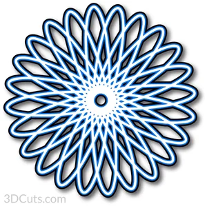 Download Layered Mandalas 10 Designs 3dcuts Com PSD Mockup Templates