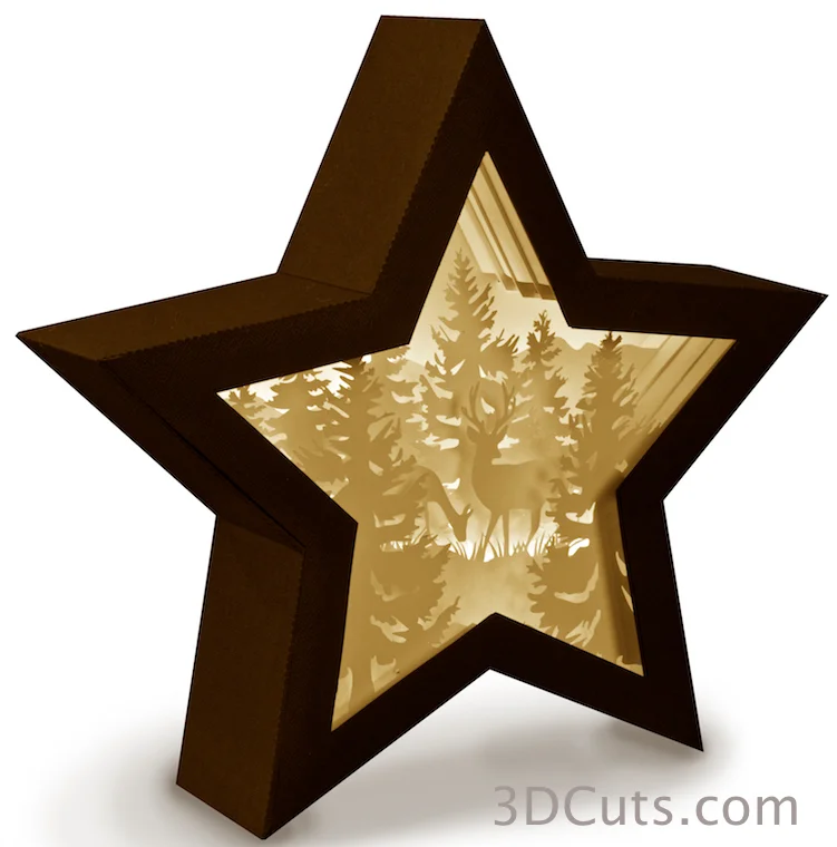 Deer Shadow Box by 3DCuts 1.jpg