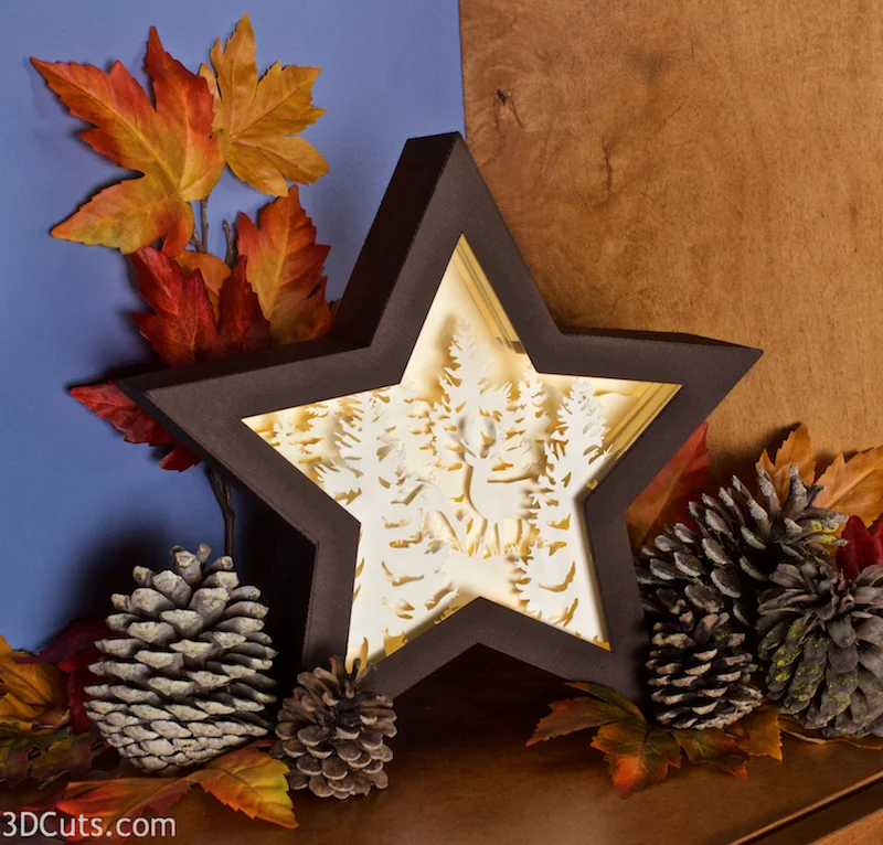 Deer Shadow Box by 3DCuts 4.jpg
