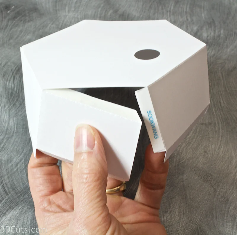 Tea Light Village, 3DCuts.com, Marji Roy, 3D cutting files in .svg, .dxf, and .pdf formats for use with Silhouett, Cricut and other cutting machines, paper crafting files