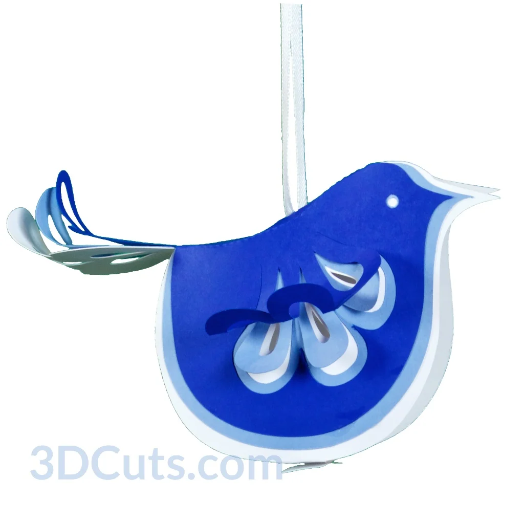 Folk Art Ornaments 3 Styles —