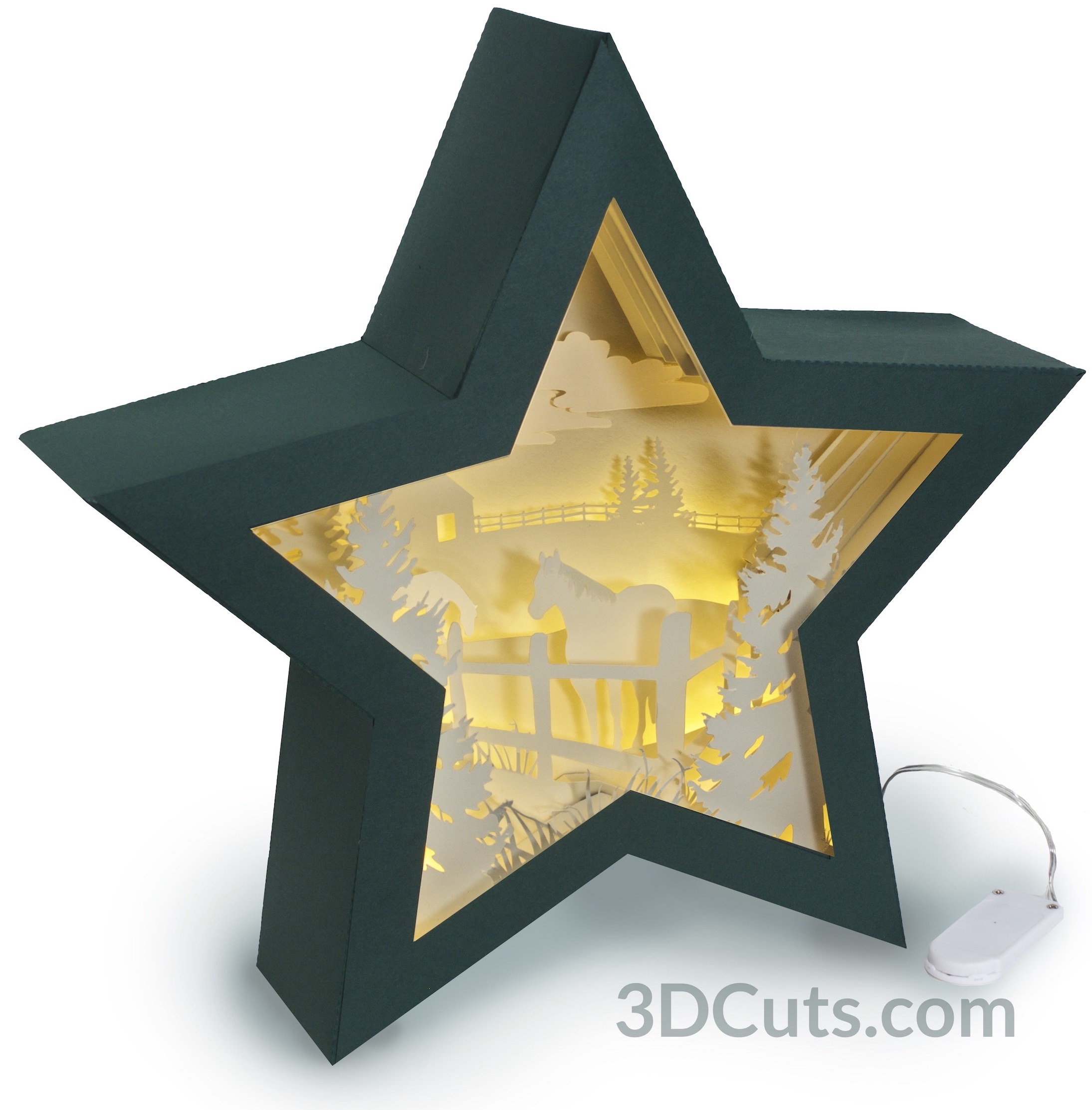 Star Shadow Box Video Tutorial — 3DCuts.com