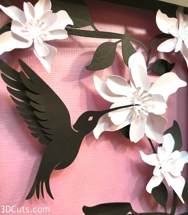 Download Hummingbird Shadow Box 3dcuts Com