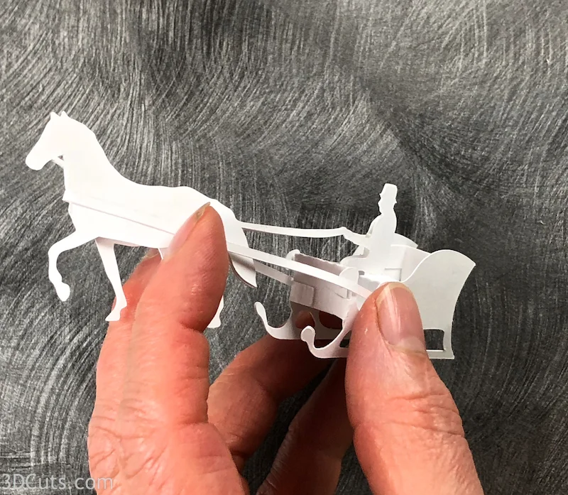 Tea Light Village, 3DCuts.com, Marji Roy, 3D cutting files in .svg, .dxf, and .pdf formats for use with Silhouette, Cricut and other cutting machines, paper crafting files