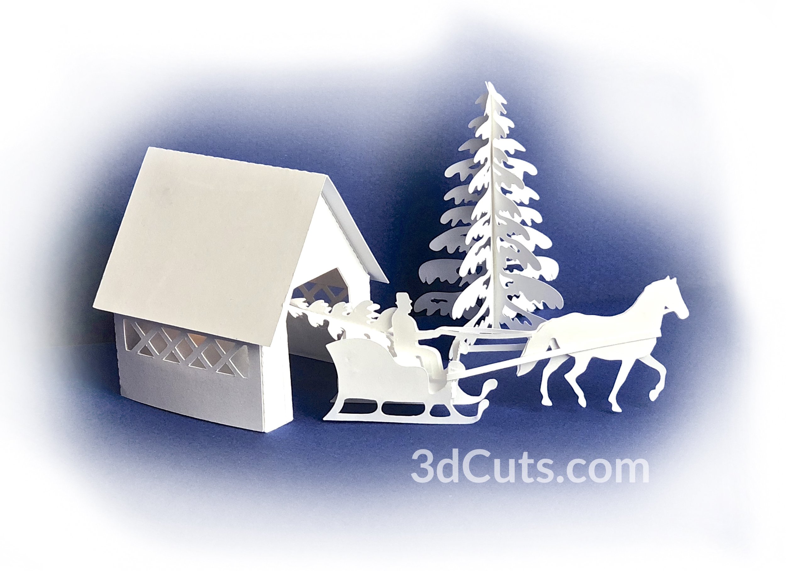 Covered Bridge TeaLightVillage by 3dcuts 2 wm.jpg