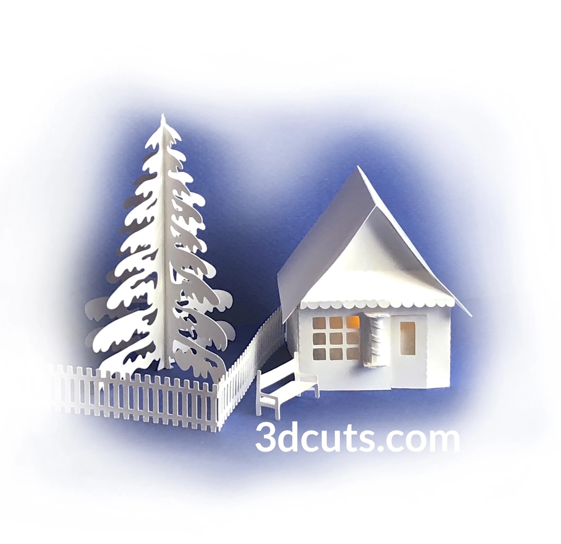 Barber Shop TeaLightVillage by 3dcuts wm.jpg