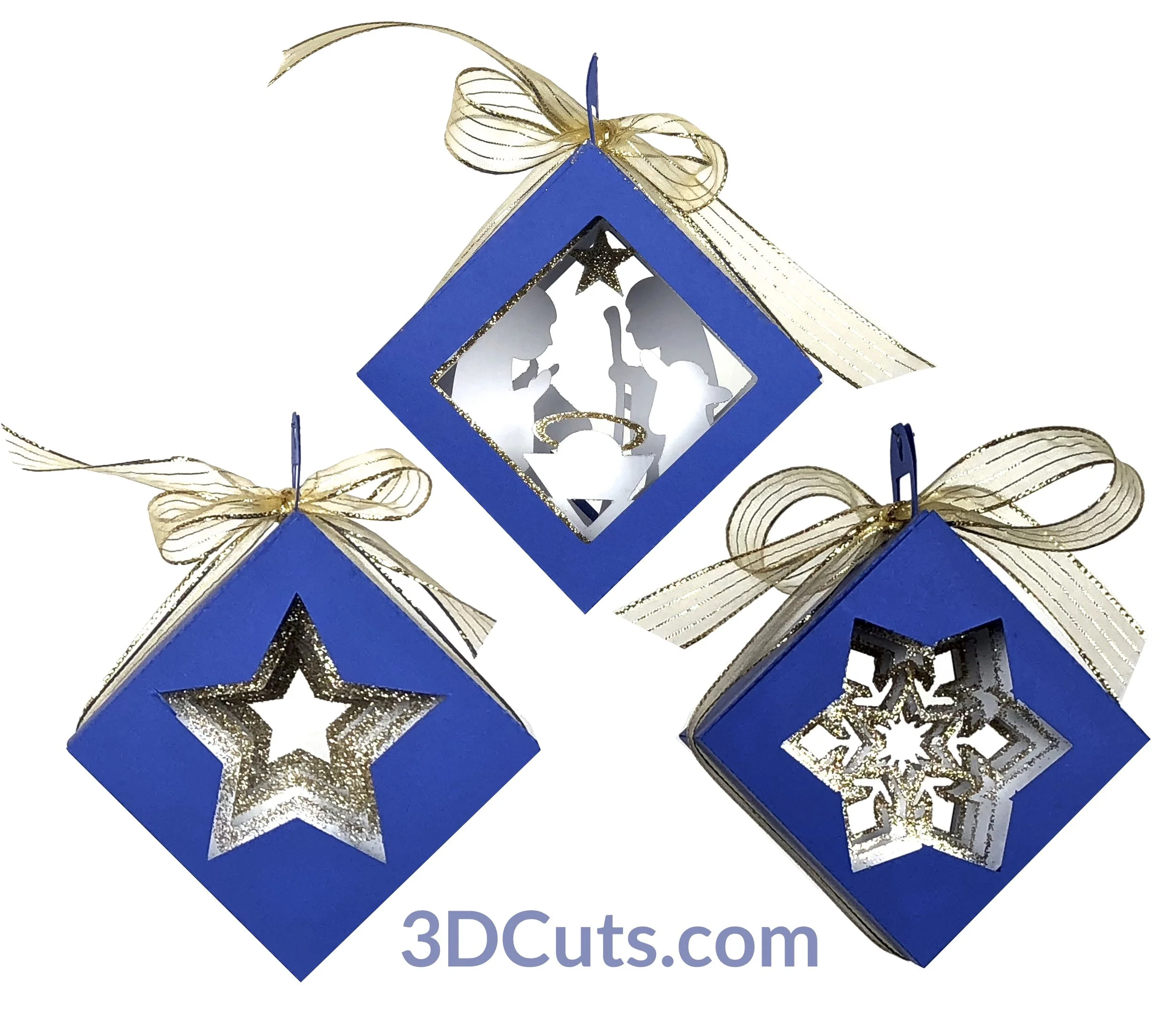 Cube Christmas Card 3 triangle 3dcuts.jpg
