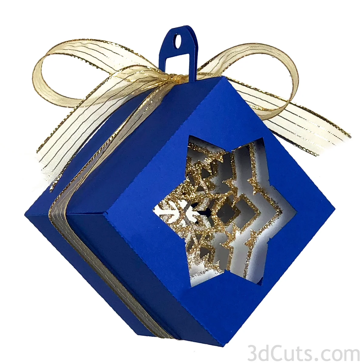 Christmas Cube Ornament Snowflake.jpg