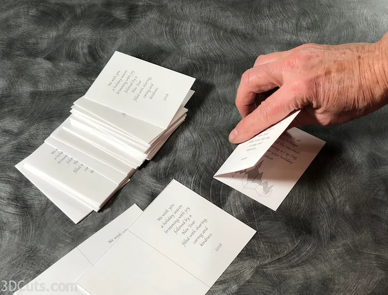 Message Card Tutorial, 3DCuts.com, Marji Roy, 3D cutting files in .svg, .dxf, and .pdf formats for use with Silhouette, Cricut and other cutting machines, paper crafting files