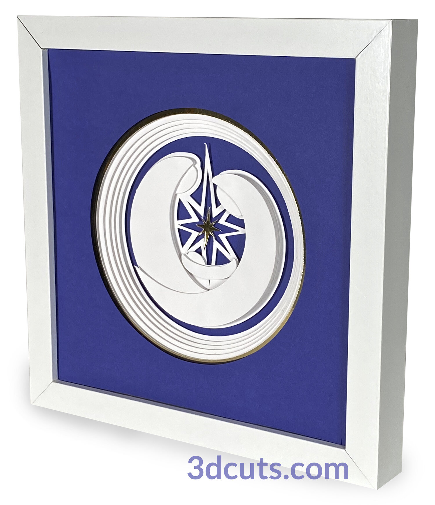 Download Stacked Nativity Shadow Box 3dcuts Com
