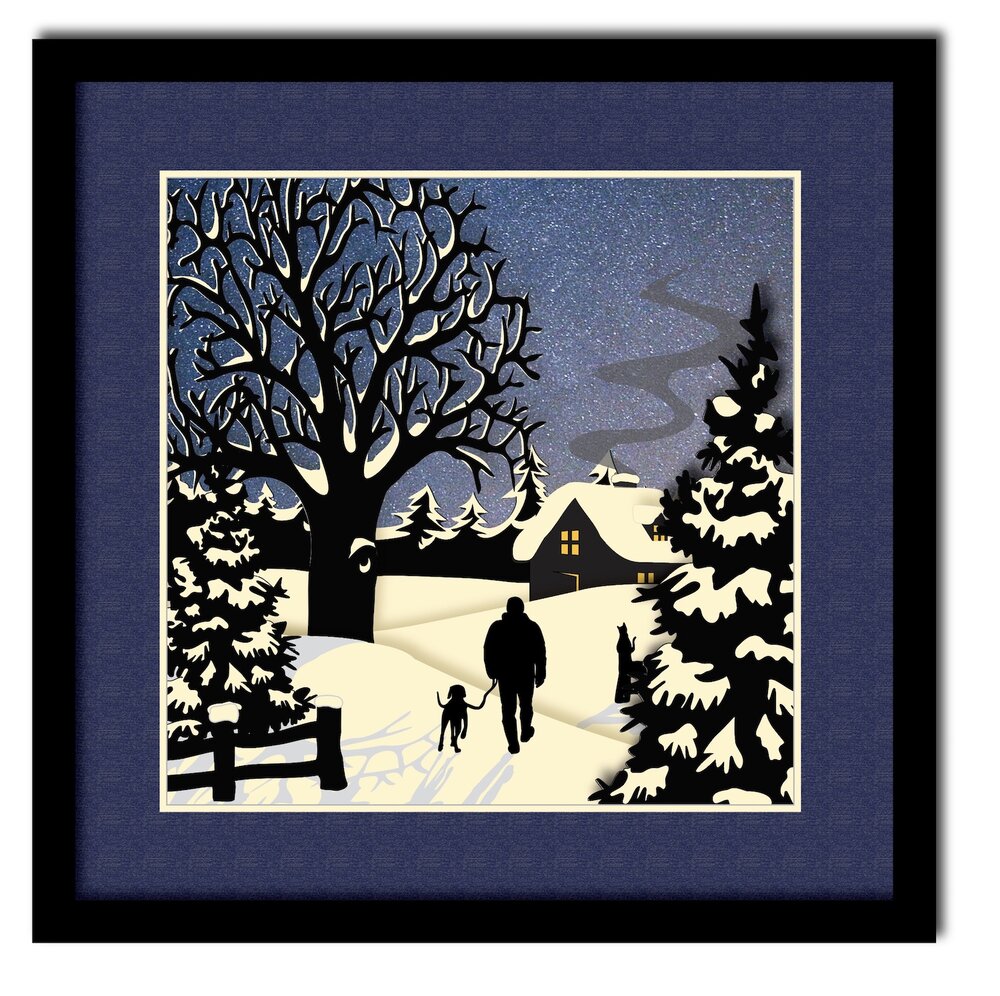 Download Winter Wanderers Series Shadow Boxes 3dcuts Com