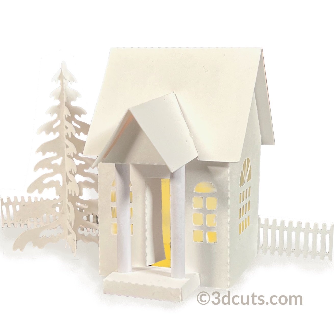 Tea LIght Village Library 3dcuts wm.jpeg