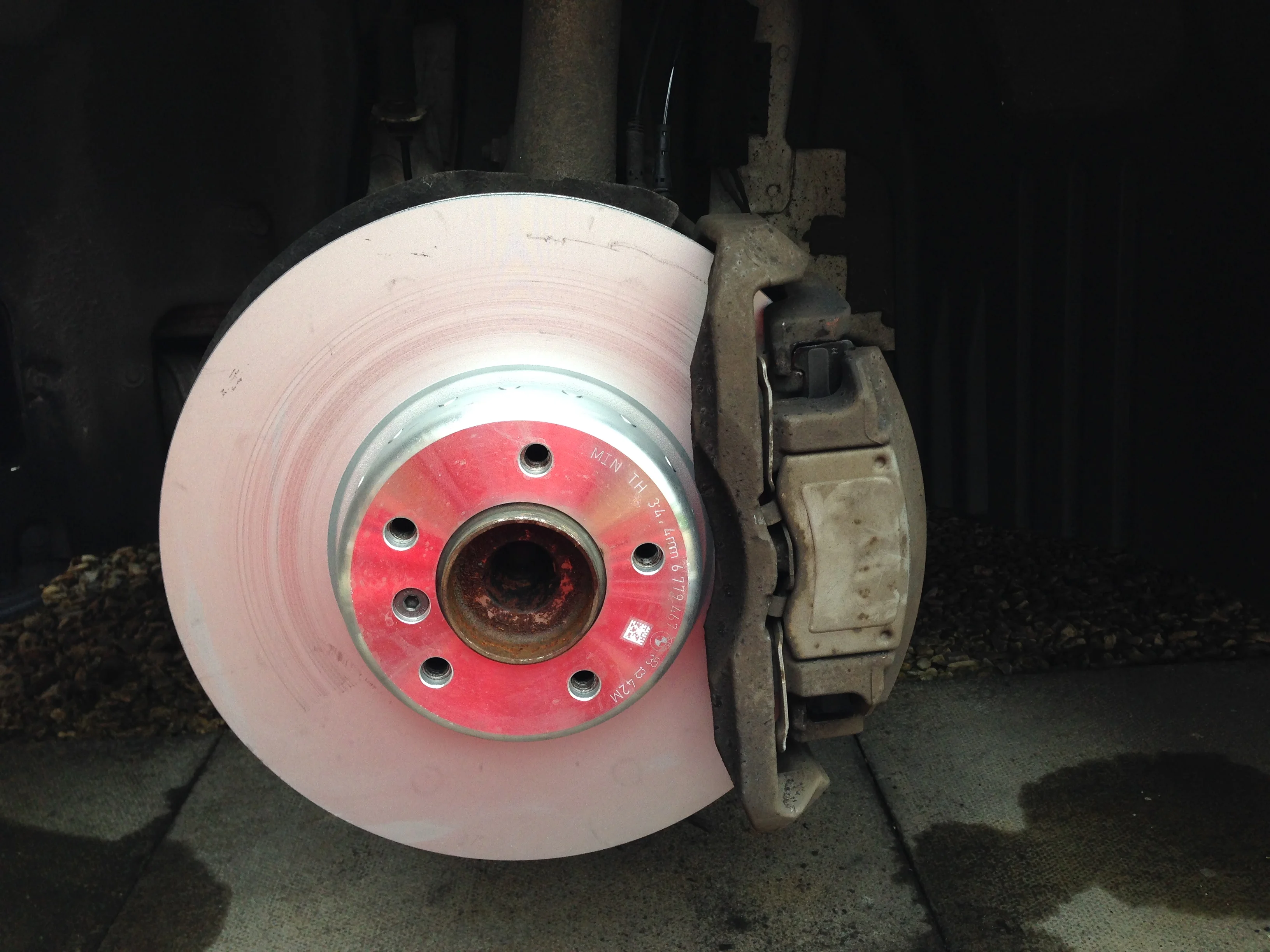 Front Brakes Replaced (85086 miles)