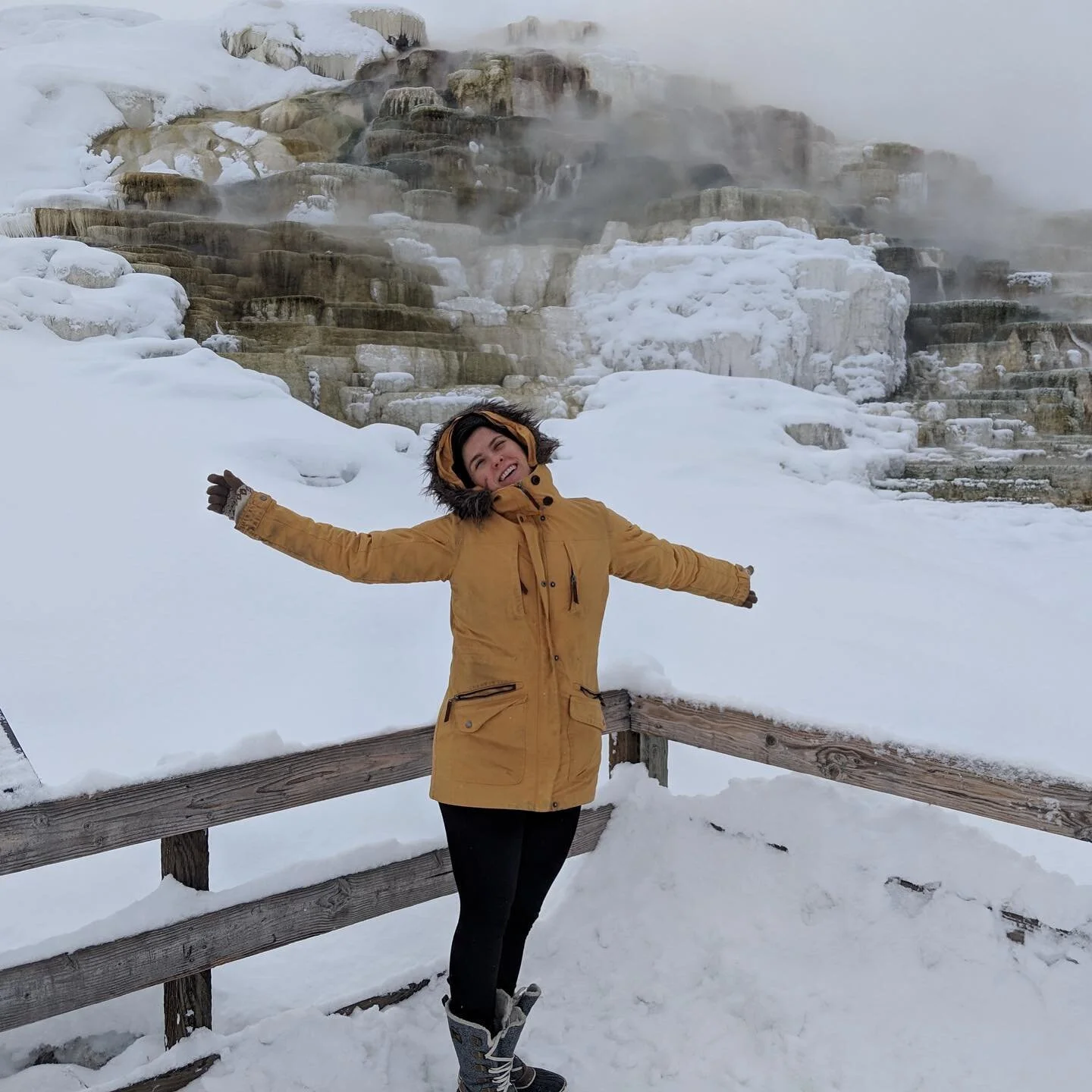 I&rsquo;m late but winter is here and may you all love cold air and a frozen waterfall. V cleansing. ❤️❄️