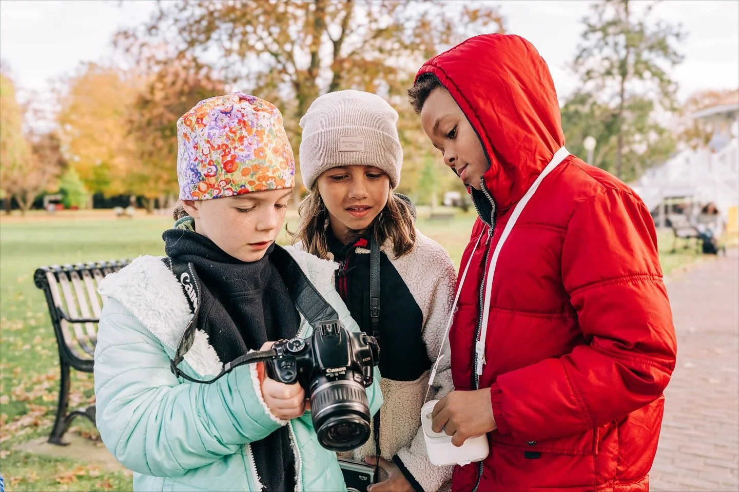 Kicked off Picture Perfect Adventures with these curious young photographers today!