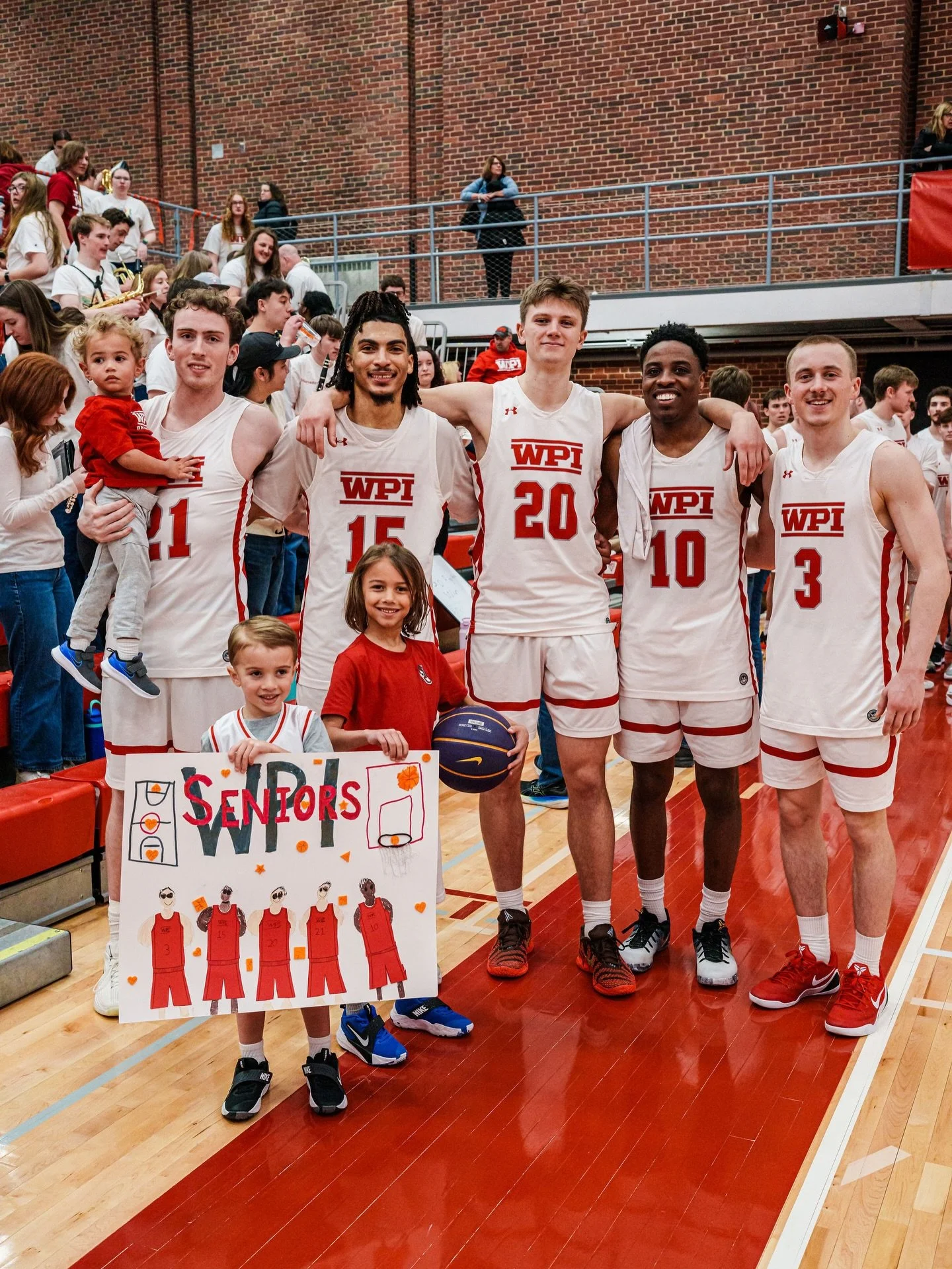 The @ncaadiii Men&rsquo;s Basketball Tournament starts tomorrow which feels like the perfect moment to look back at this season. 🏀

Our boys have spent the winter growing up on the sidelines of @wpimensbasketball games, and what a gift it&rsquo;s be