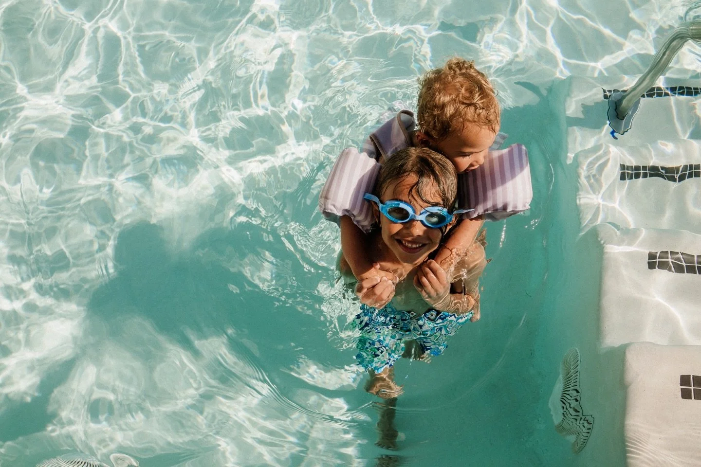 Warm weather and swimming pools just hit different in February 🐠🐠🐠