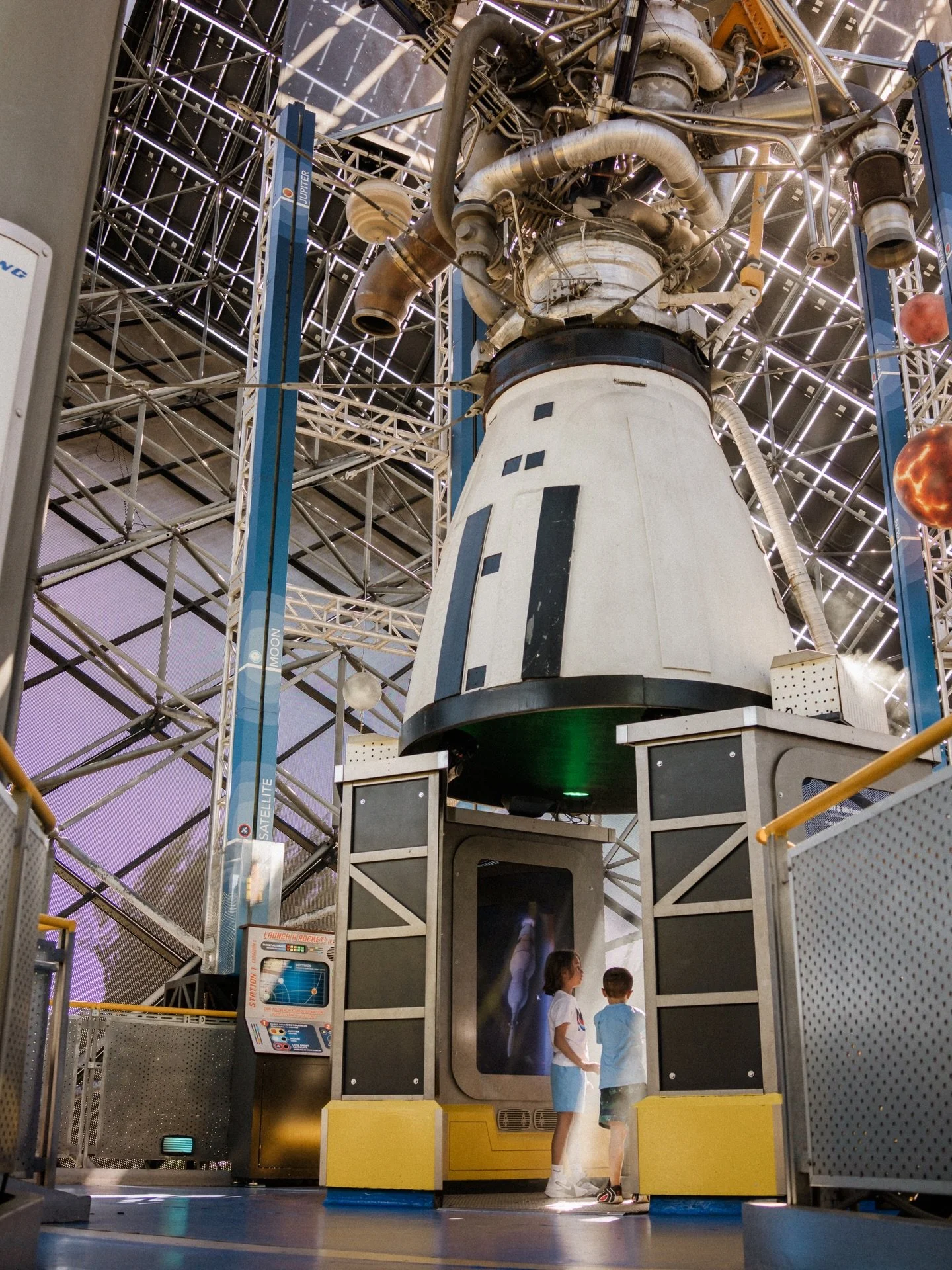 Totally enthralled with the exhibits at @thediscoverycube, a brand new science museum in Orange County
