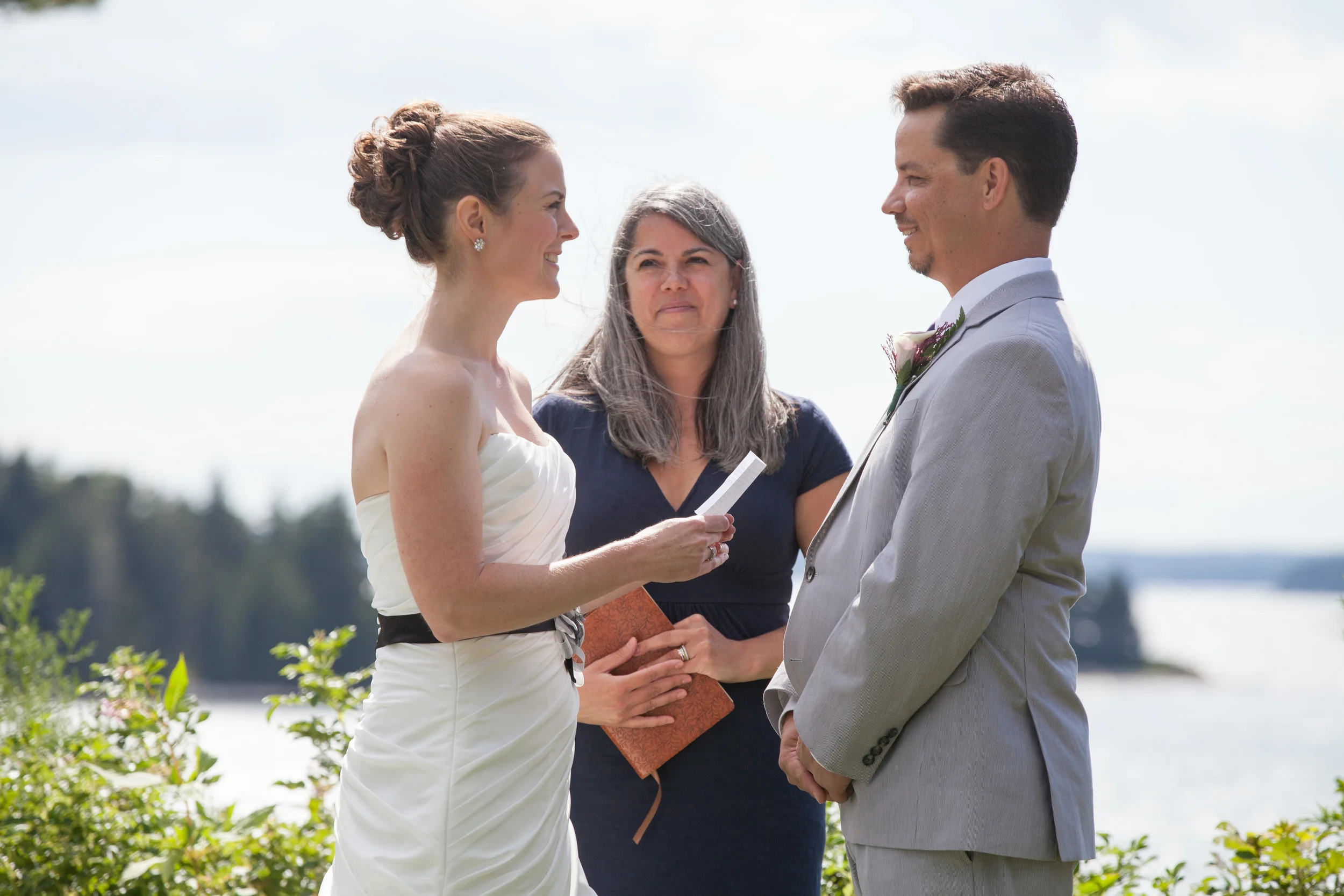 A Sweet Start - A Maine Wedding Officiant