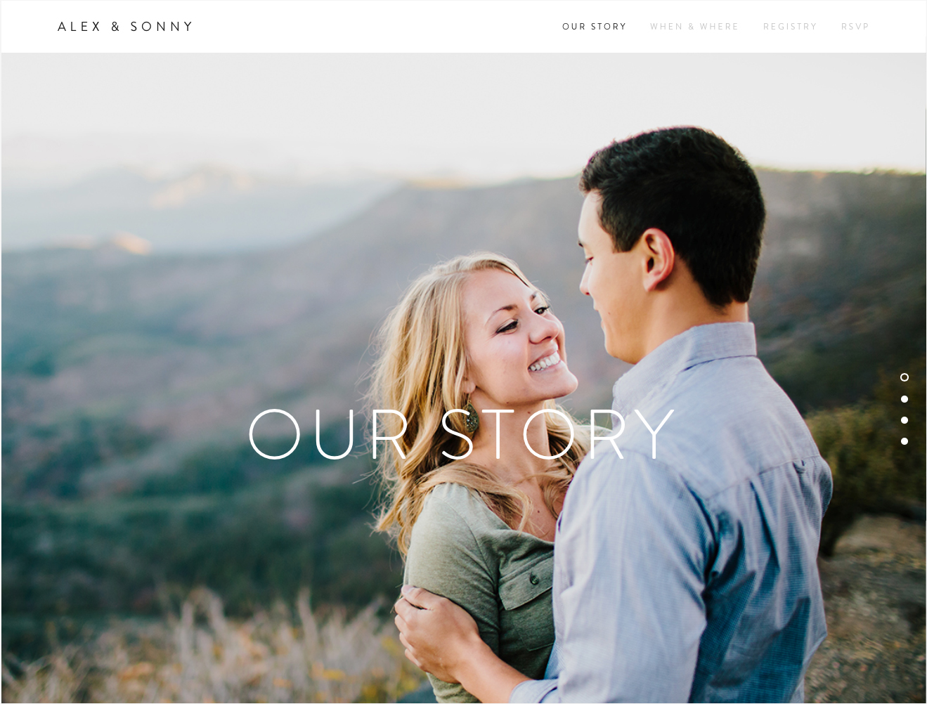 Why every couple should have a wedding website | Photo&nbsp; Squarespace Weddings