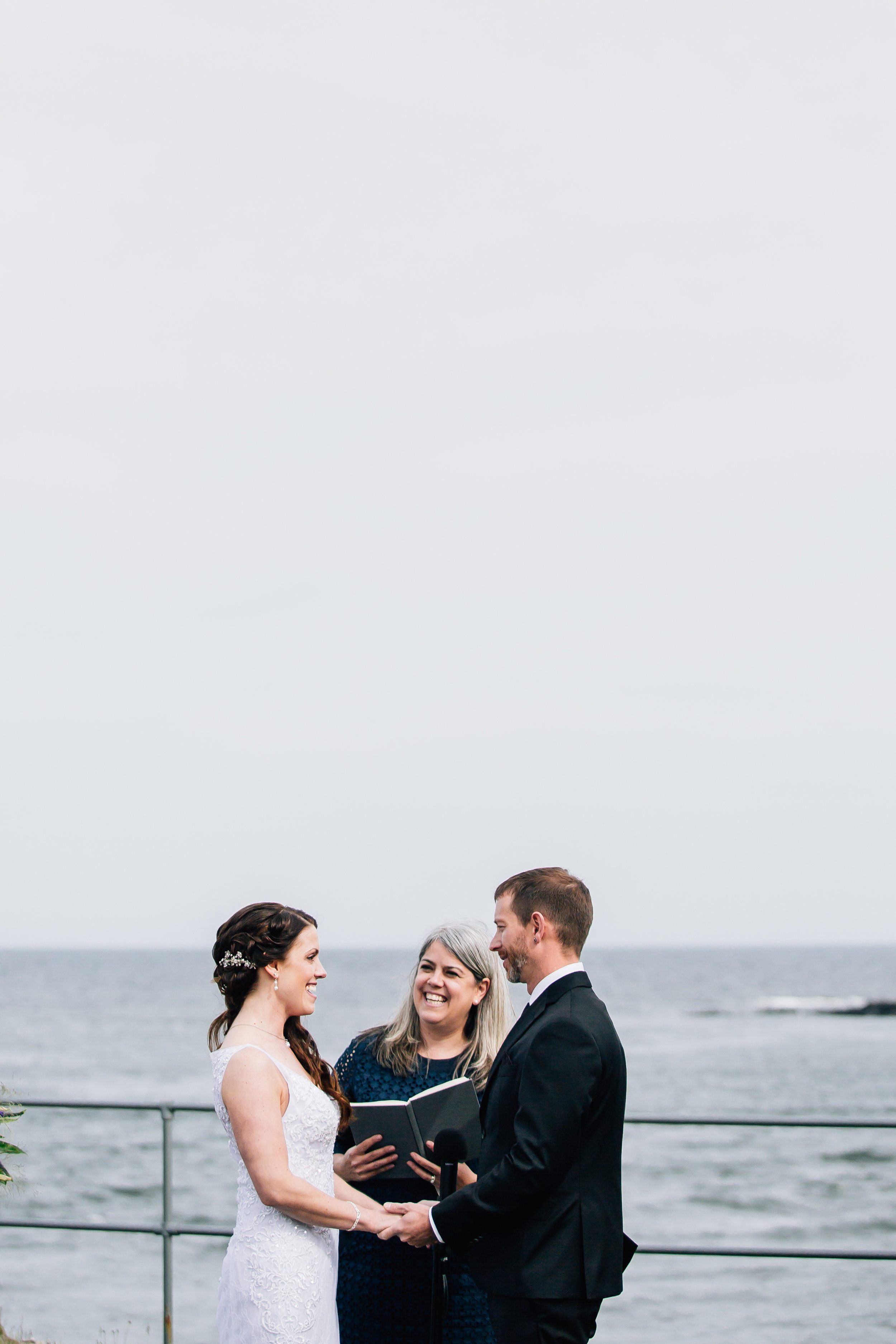 All you need is love! Real York, Maine wedding |&nbsp;Photo by  The Maine Tinker