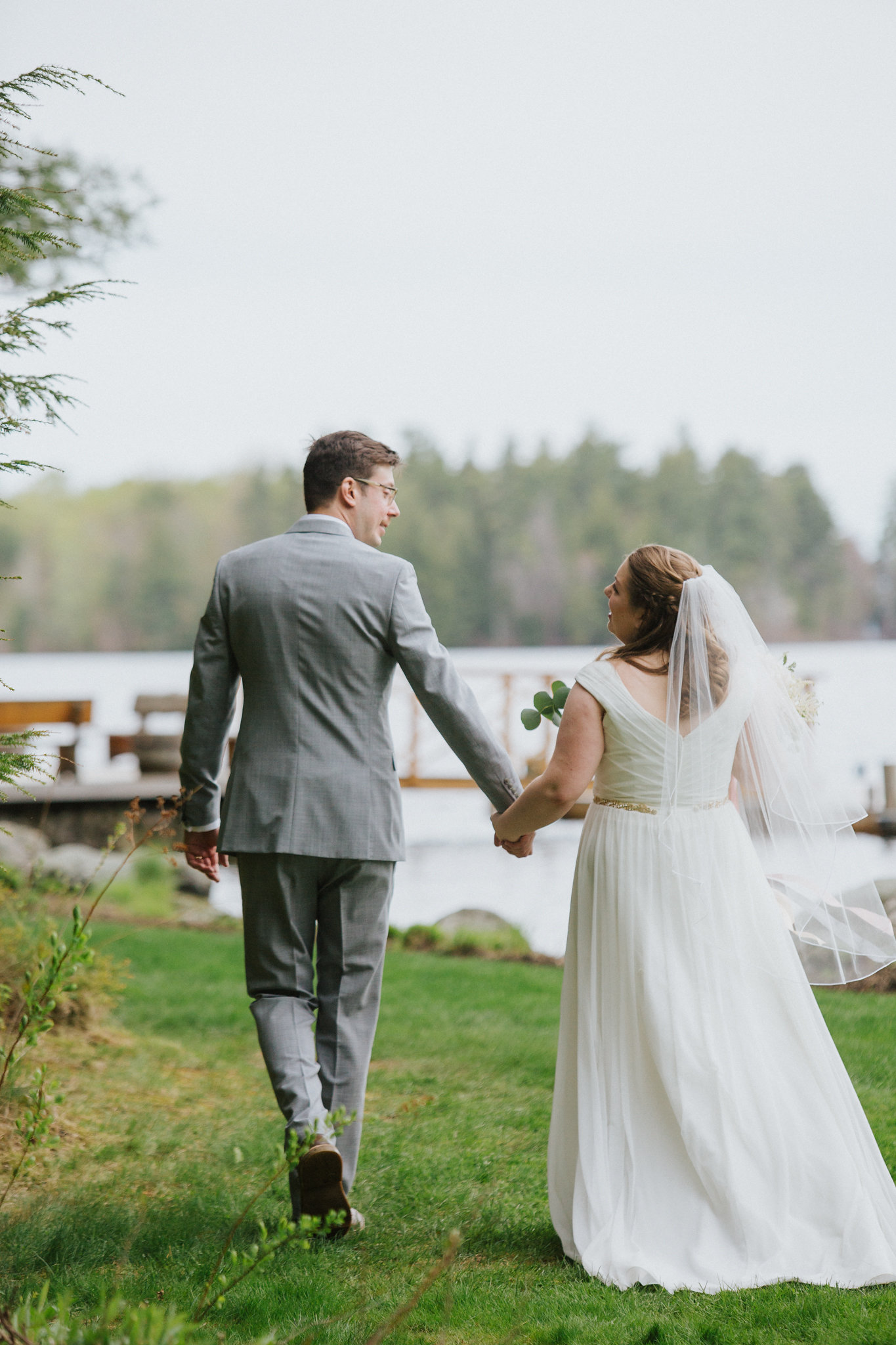 Sebago Lake Maine wedding officiant: A Sweet Start