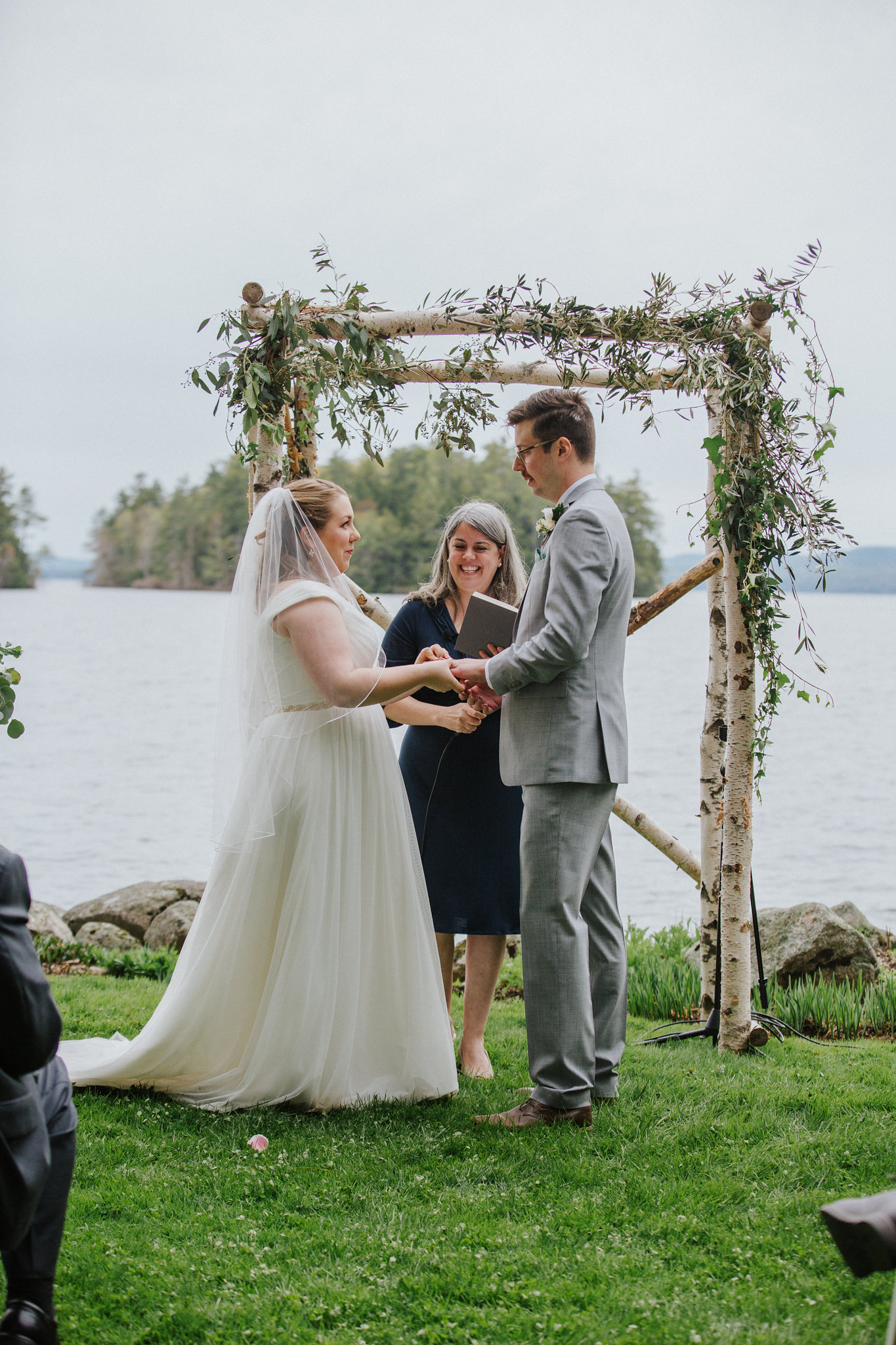 Sebago Lake Maine wedding officiant: A Sweet Start